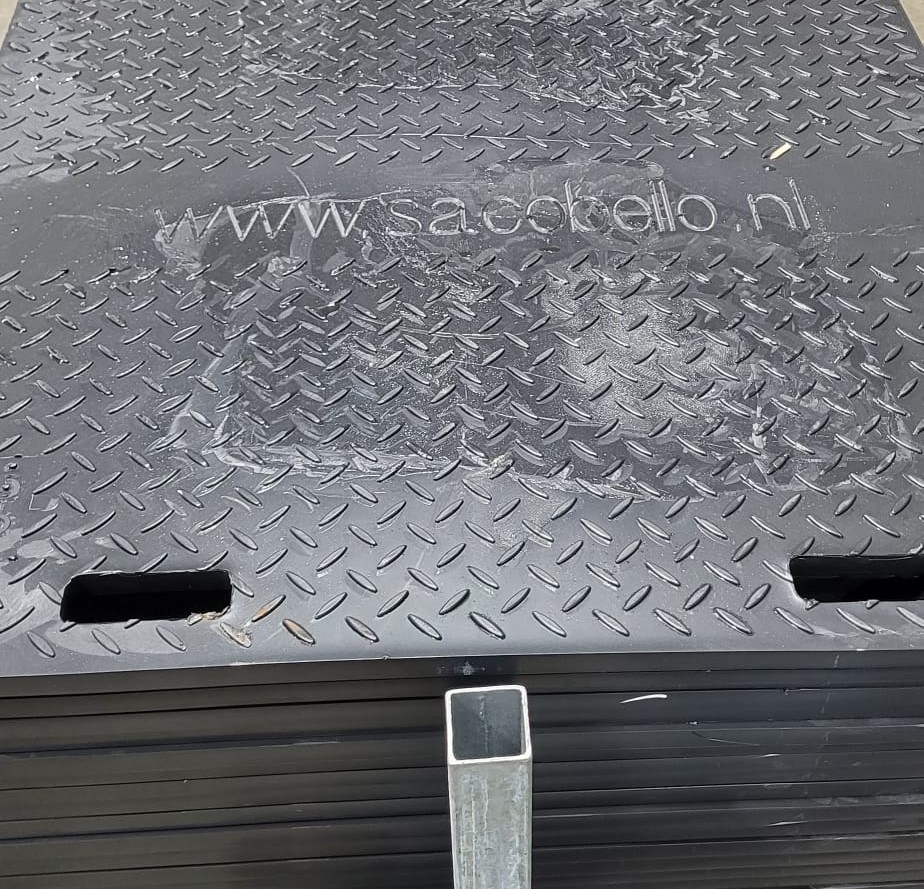 Kunststof rijplaat Breed